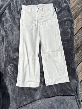 NWT- Curve Appeal Heritage Luxe Jeans White Size 14